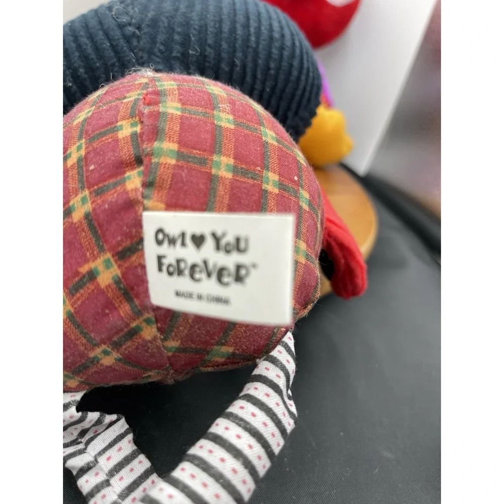2 VNTG Owls Owl Forever & Peekaboo‎ Plush